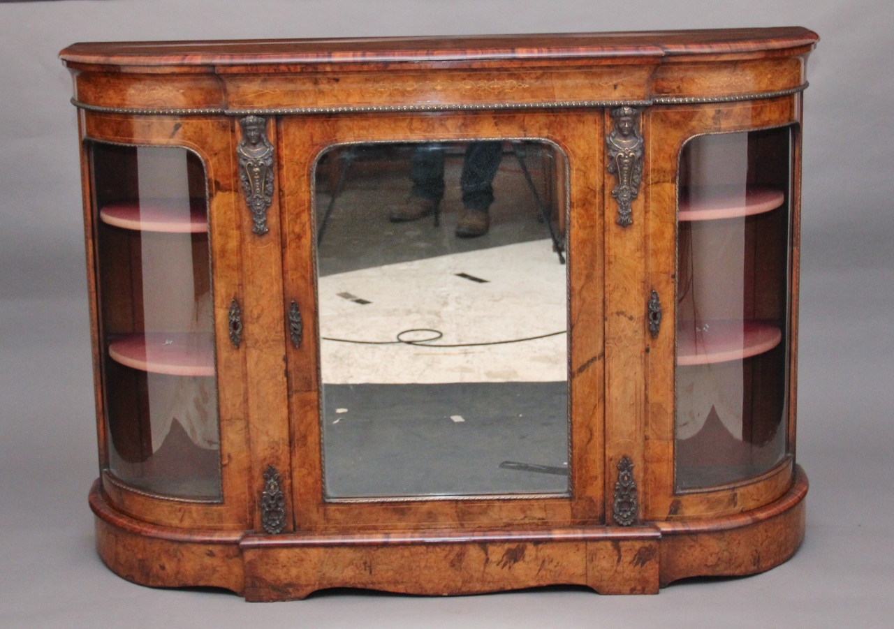 Walnut Credenza Sideboard c.1870 (1 of 1)