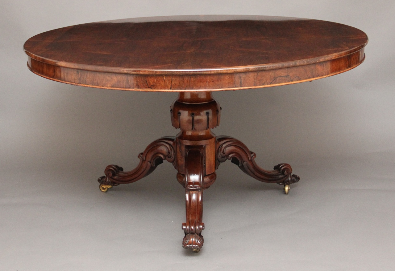 Rosewood Breakfast Table c.1860 (1 of 1)