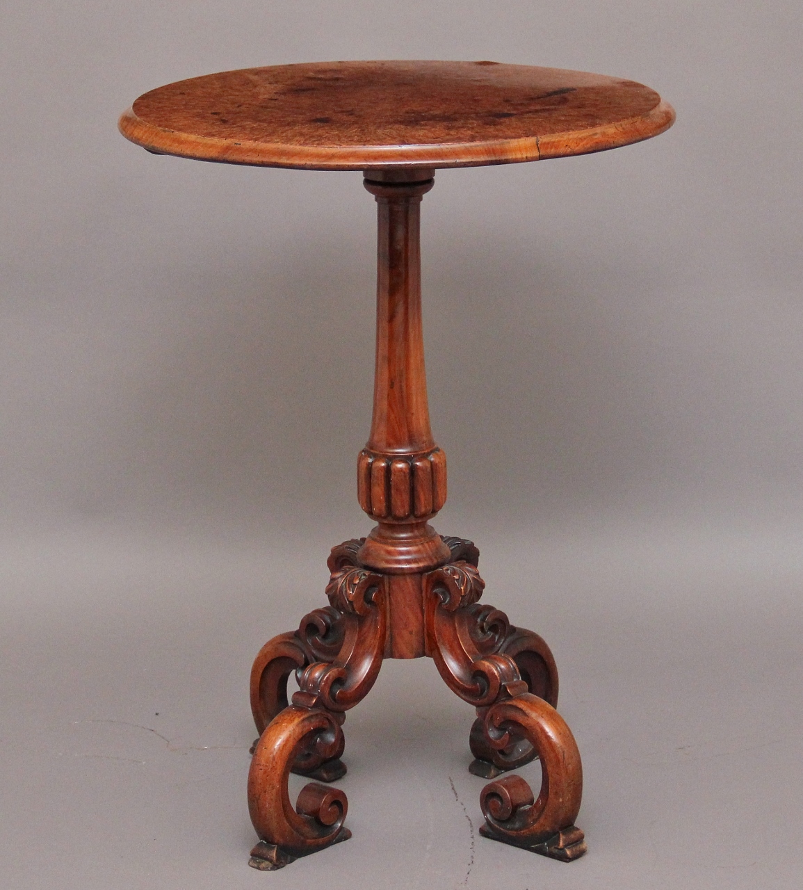 Walnut Occasional Table c.1860 (1 of 1)