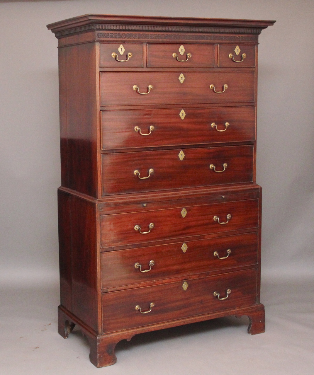 Antique 18th Century Chest on Chest (1 of 1)