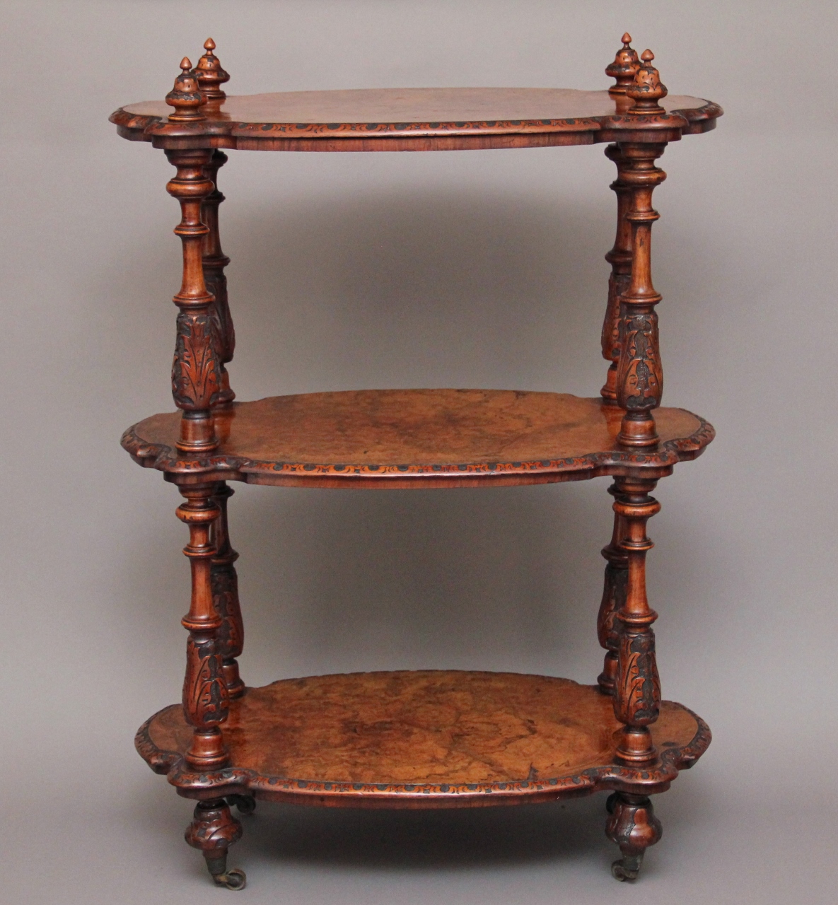 Walnut Whatnot c.1860 (1 of 1)
