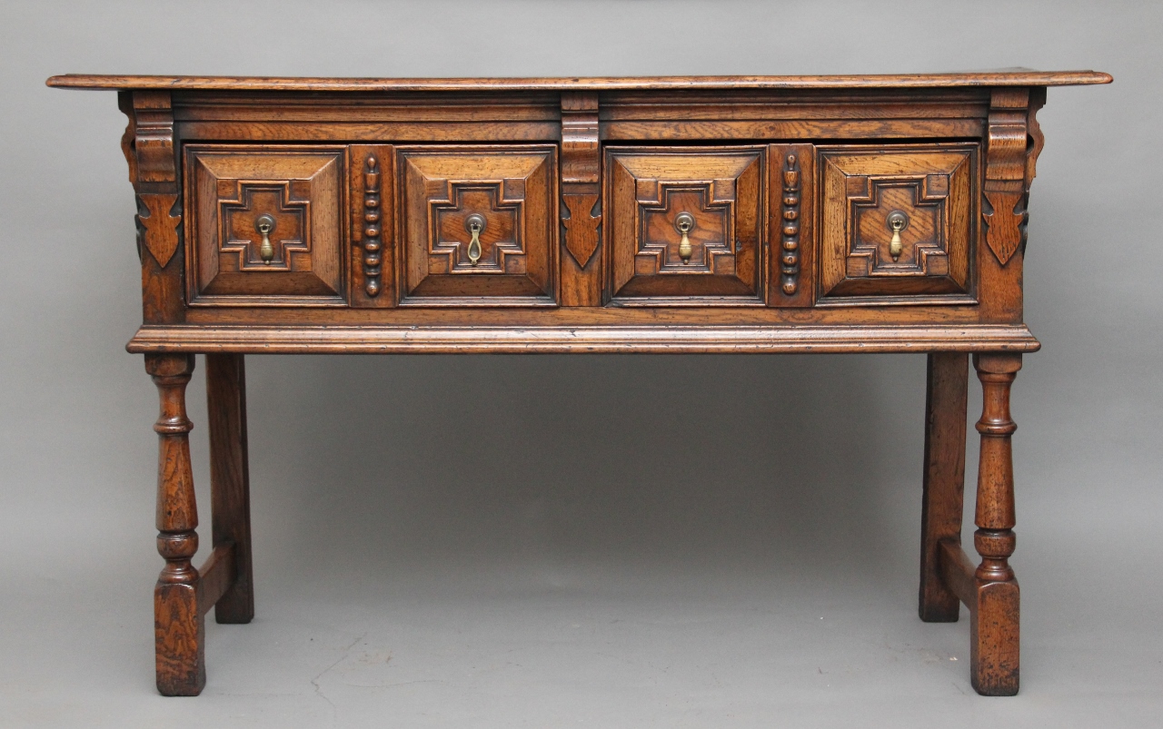 Early 20th Century oak dresser (1 of 1)