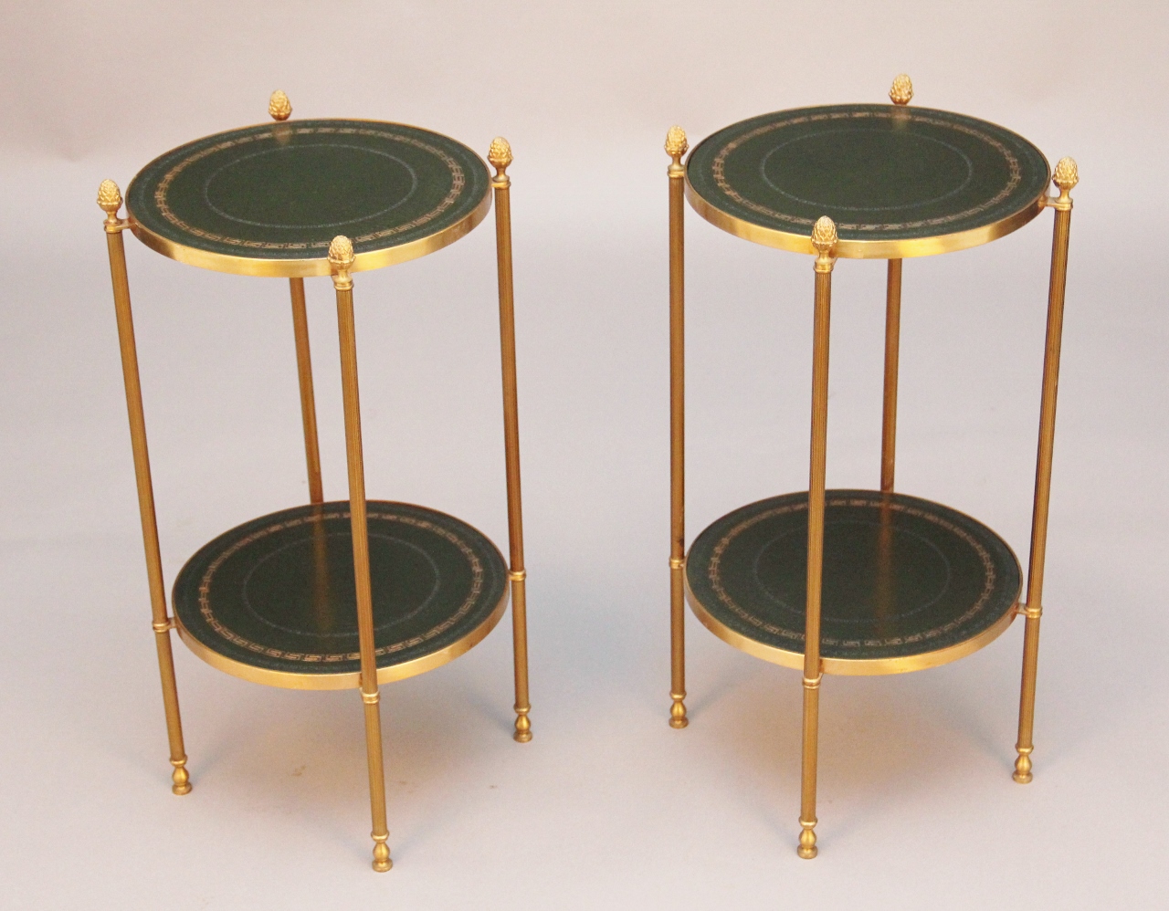 Pair of Brass Etergere Tables (1 of 1)