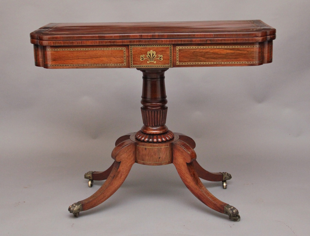 Rosewood Card Table c.1820 (1 of 1) Rosewood Card Table c.1820 (1 of 1)