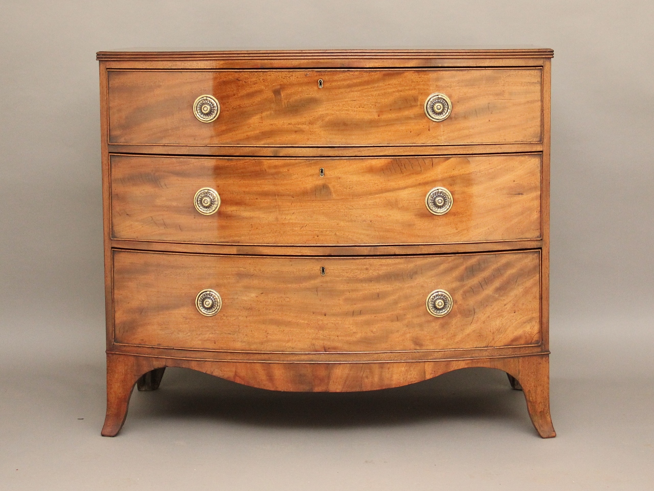 Bowfront Chest Of Drawers (c.1800) (1 of 1)
