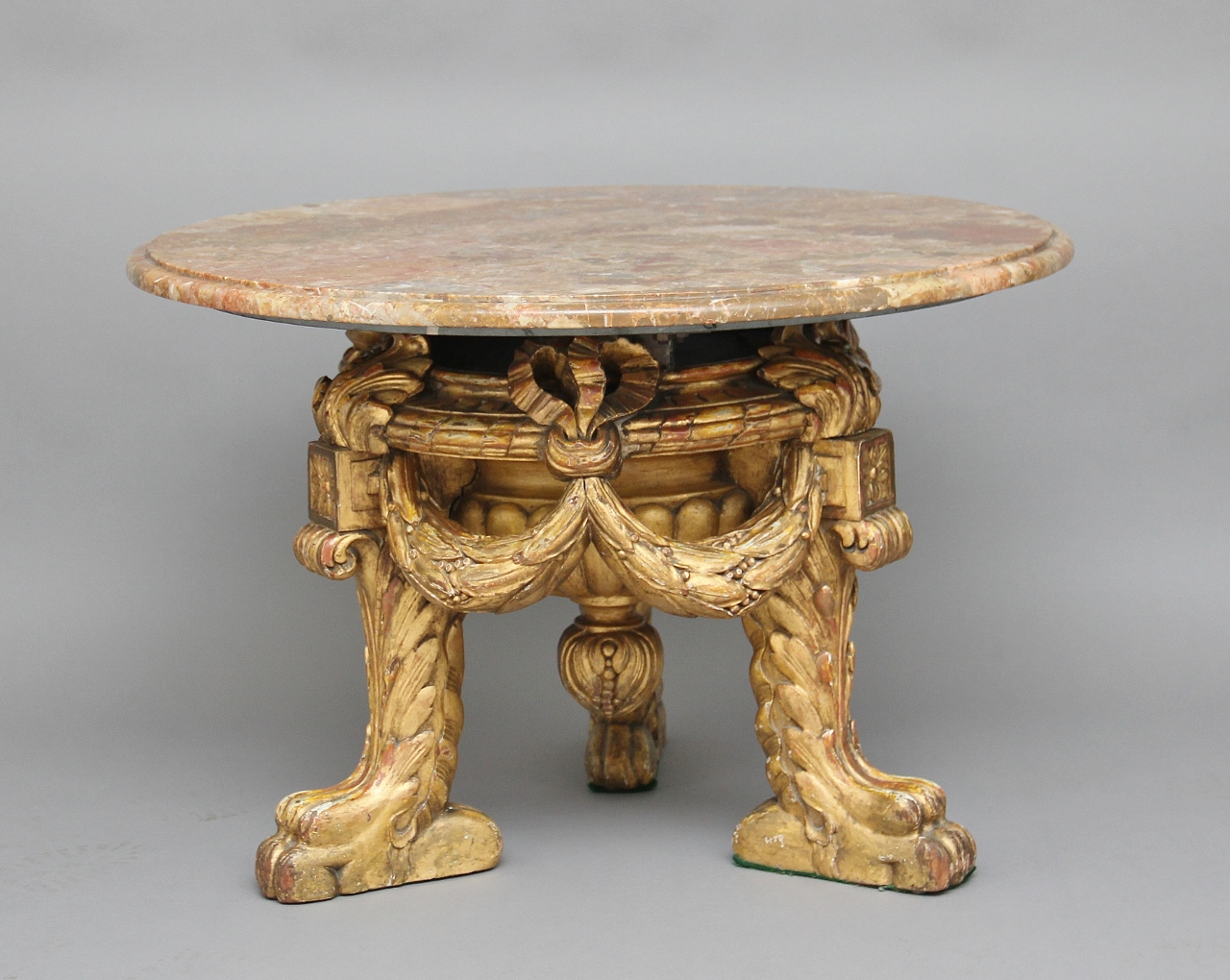 Marble Top Occasional Table (1 of 7)