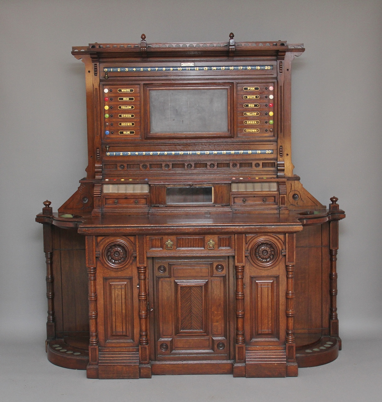 19th Century Oak Snooker Scoring Cabinet by "Burroughes & Watts" c.1860 (1 of 1) 19th Century Oak Snooker Scoring Cabinet by "Burroughes & Watts" c.1860 (1 of 1)