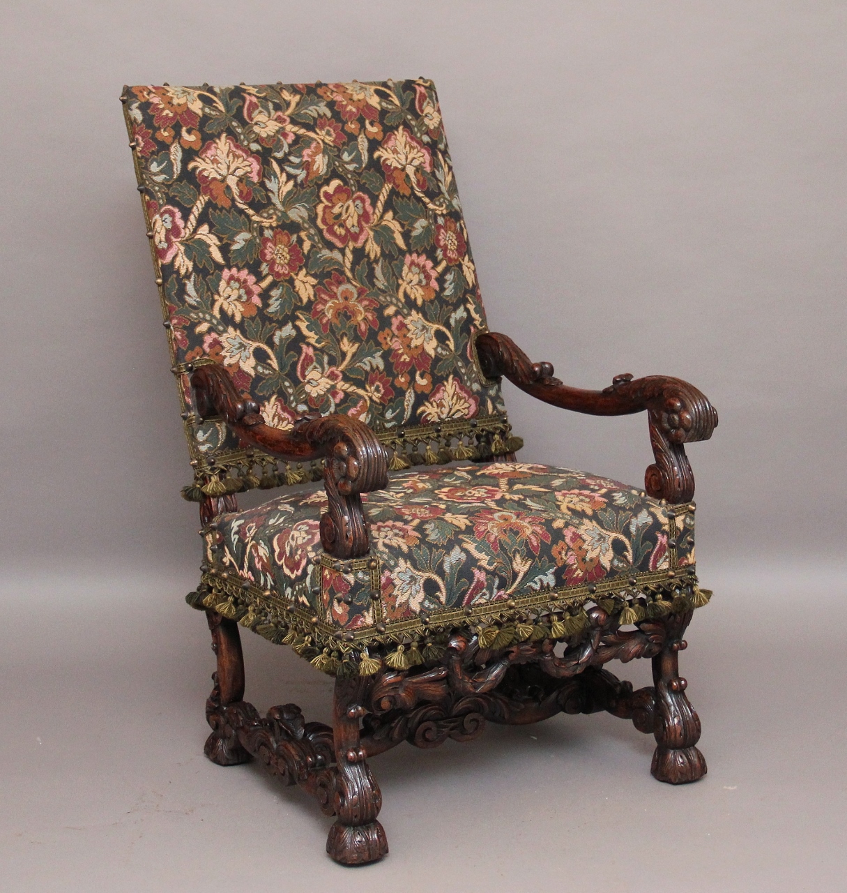Oak Armchair (c.1850) (1 of 1)