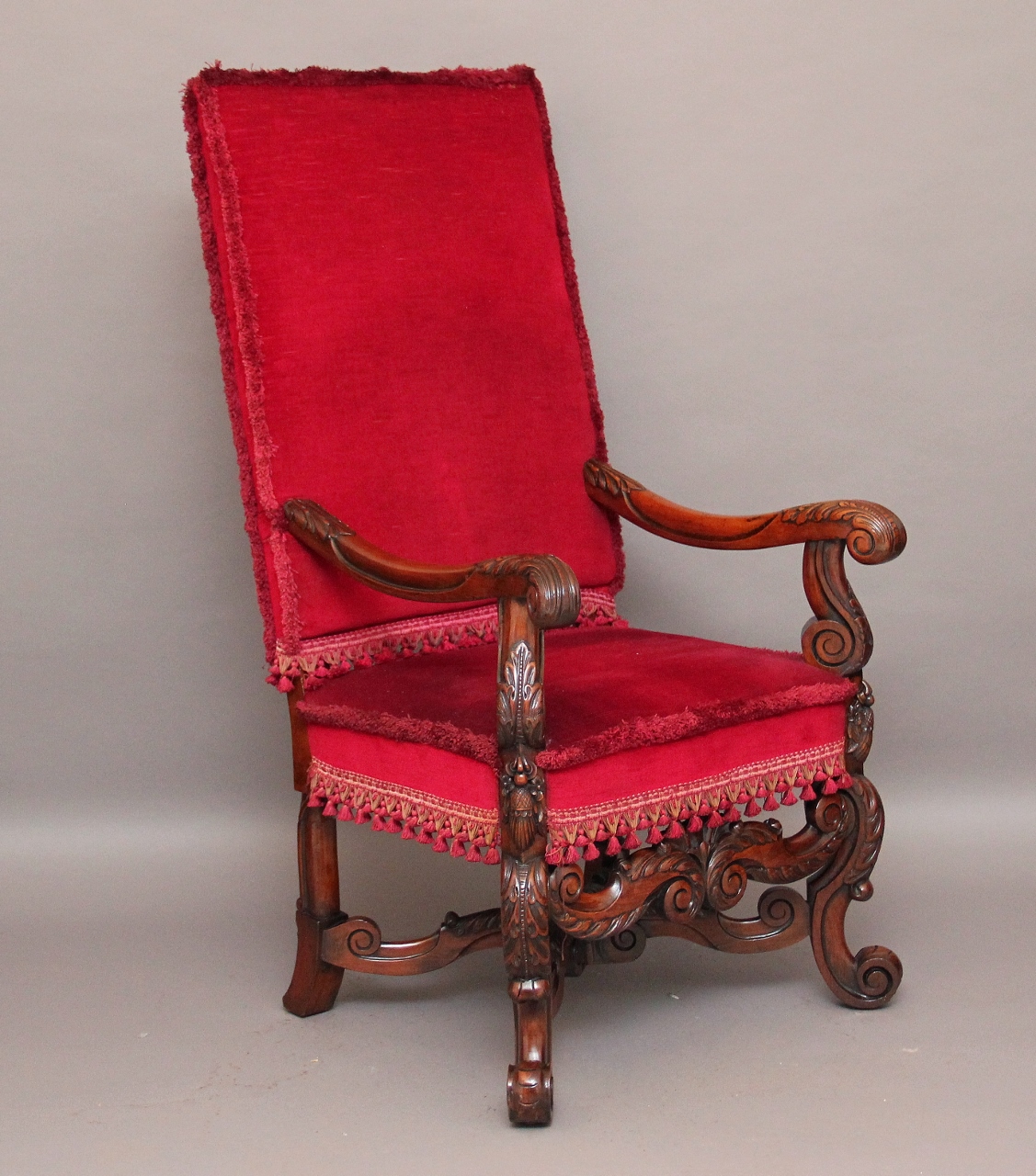 Walnut Armchair (c.1860) (1 of 1)