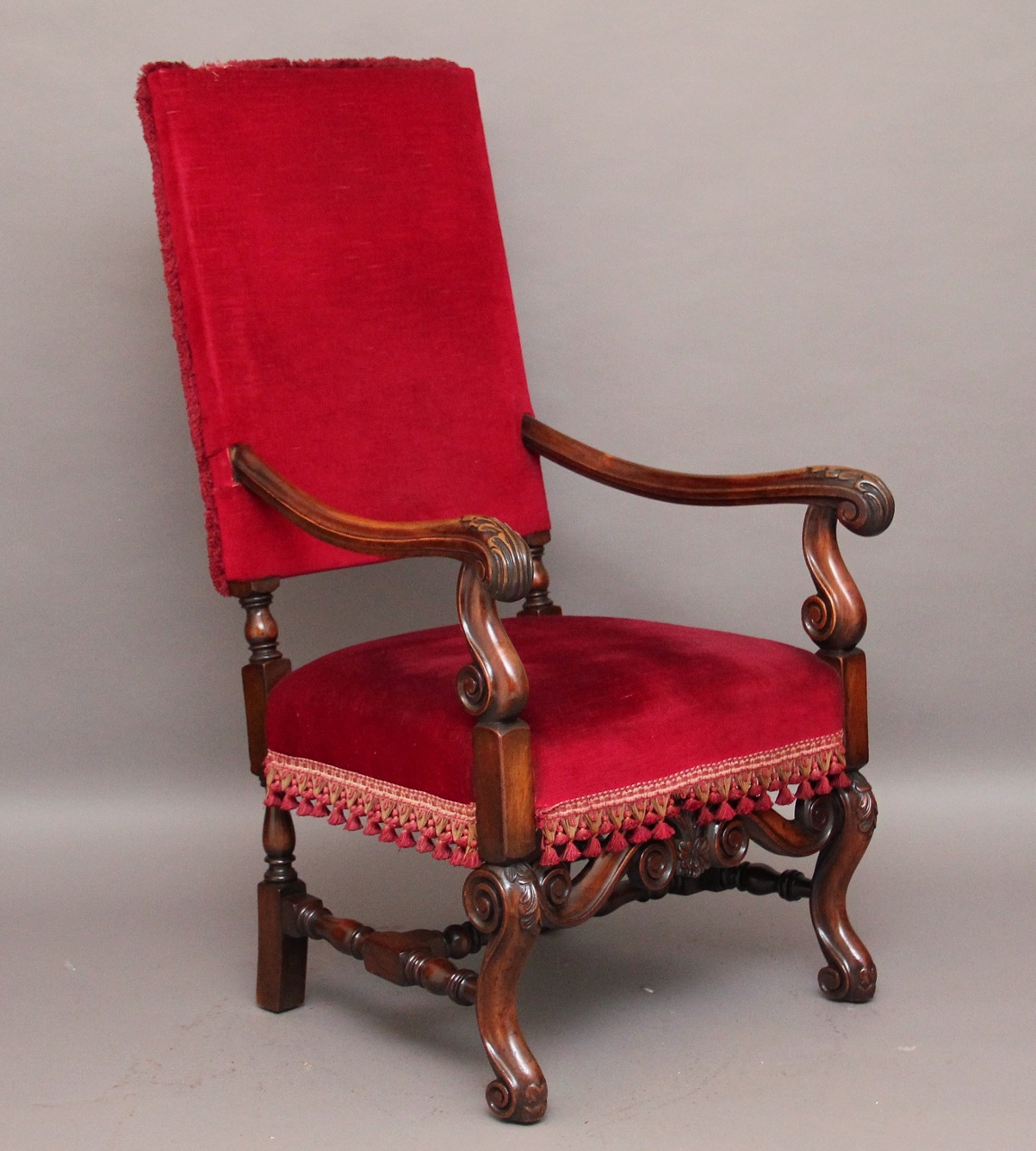 Walnut Armchair (c.1860) (1 of 1)