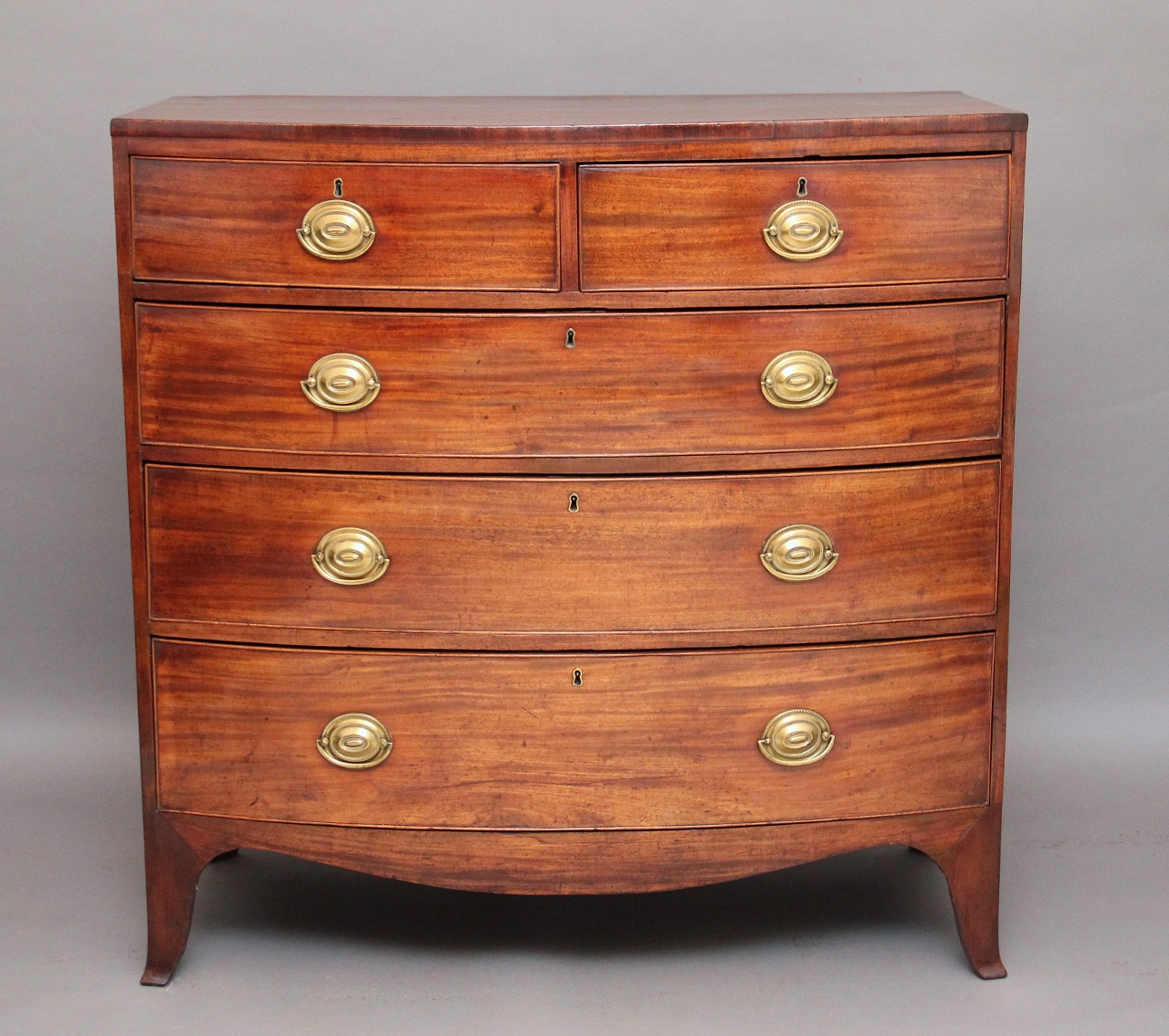 Bowfront Chest (c.1830) (1 of 1) Bowfront Chest (c.1830) (1 of 1)