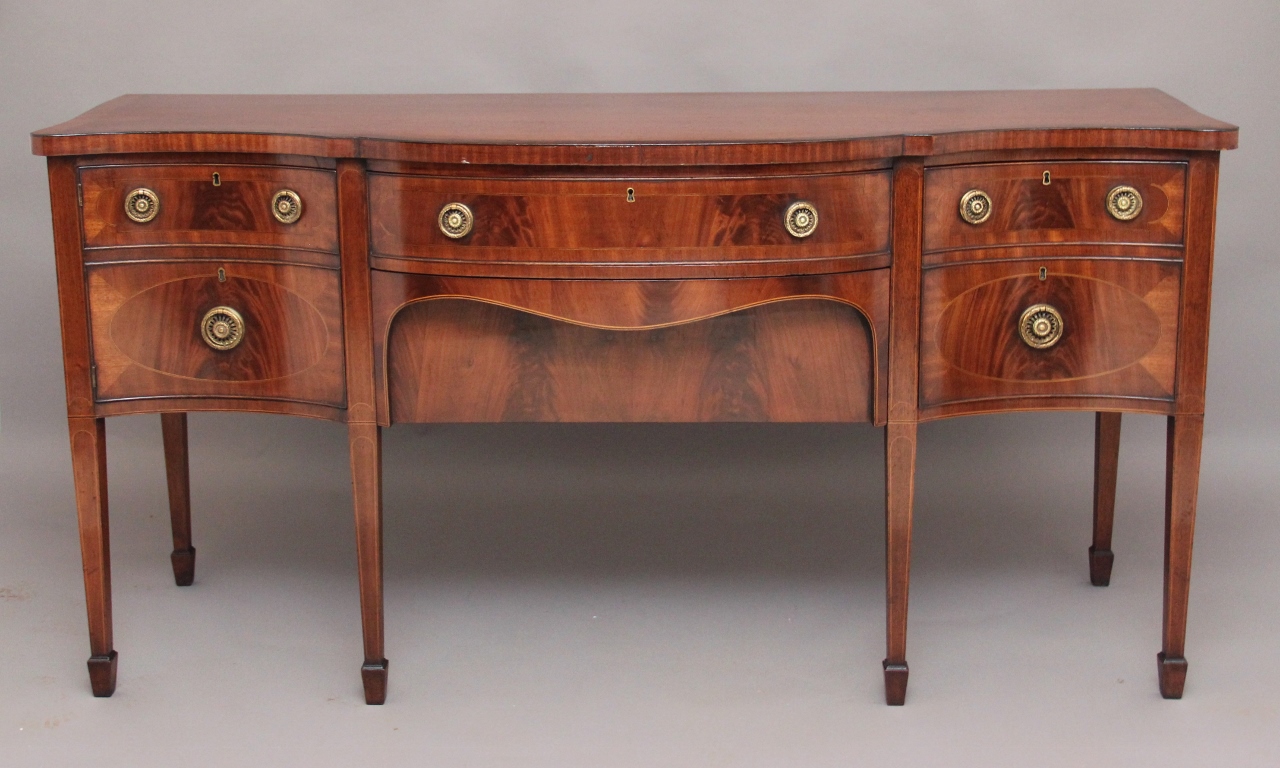 Serpentine Sideboard c.1880 (1 of 1)