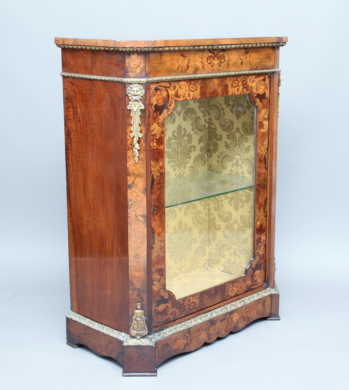 Walnut Pier Cabinet c.1860 (1 of 1)