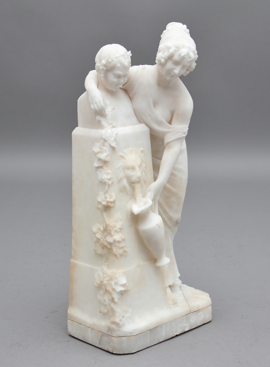 19th Century Marble Figure (1 of 8)