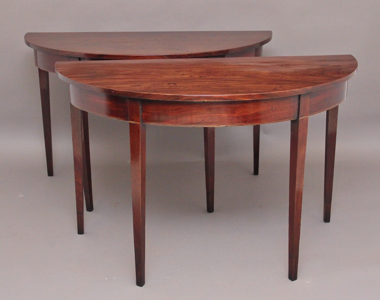 Pair of Demi-lune Tables c.1810 (1 of 1)