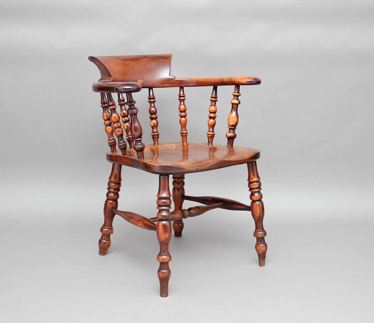 Yew Wood Captain's Chair c.1820 (1 of 1) Yew Wood Captain's Chair c.1820 (1 of 1)