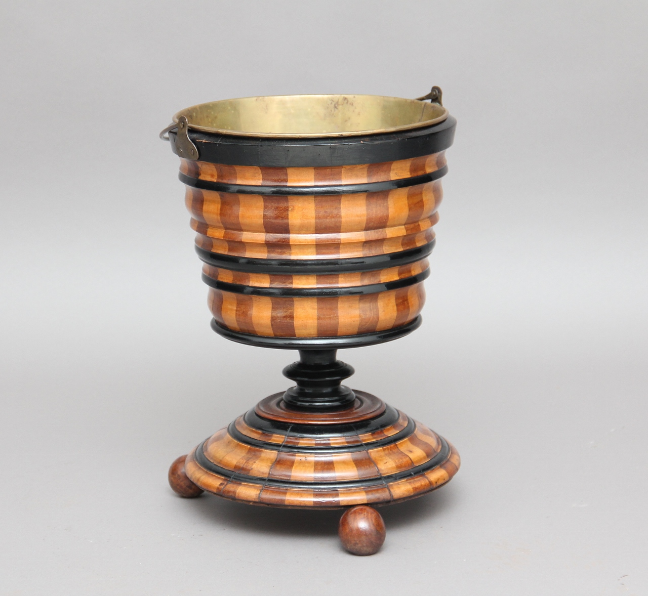 Fruitwood and Ebonised Dutch Bucket c.1870 (1 of 1)