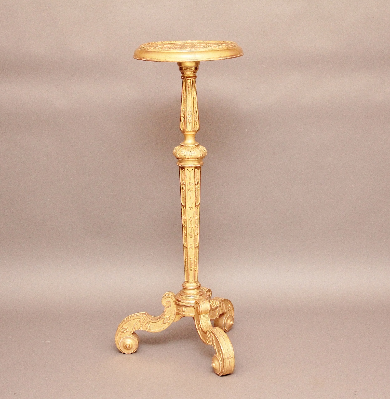 Giltwood Torcher c.1820 (1 of 6) Giltwood Torcher c.1820 (1 of 6)