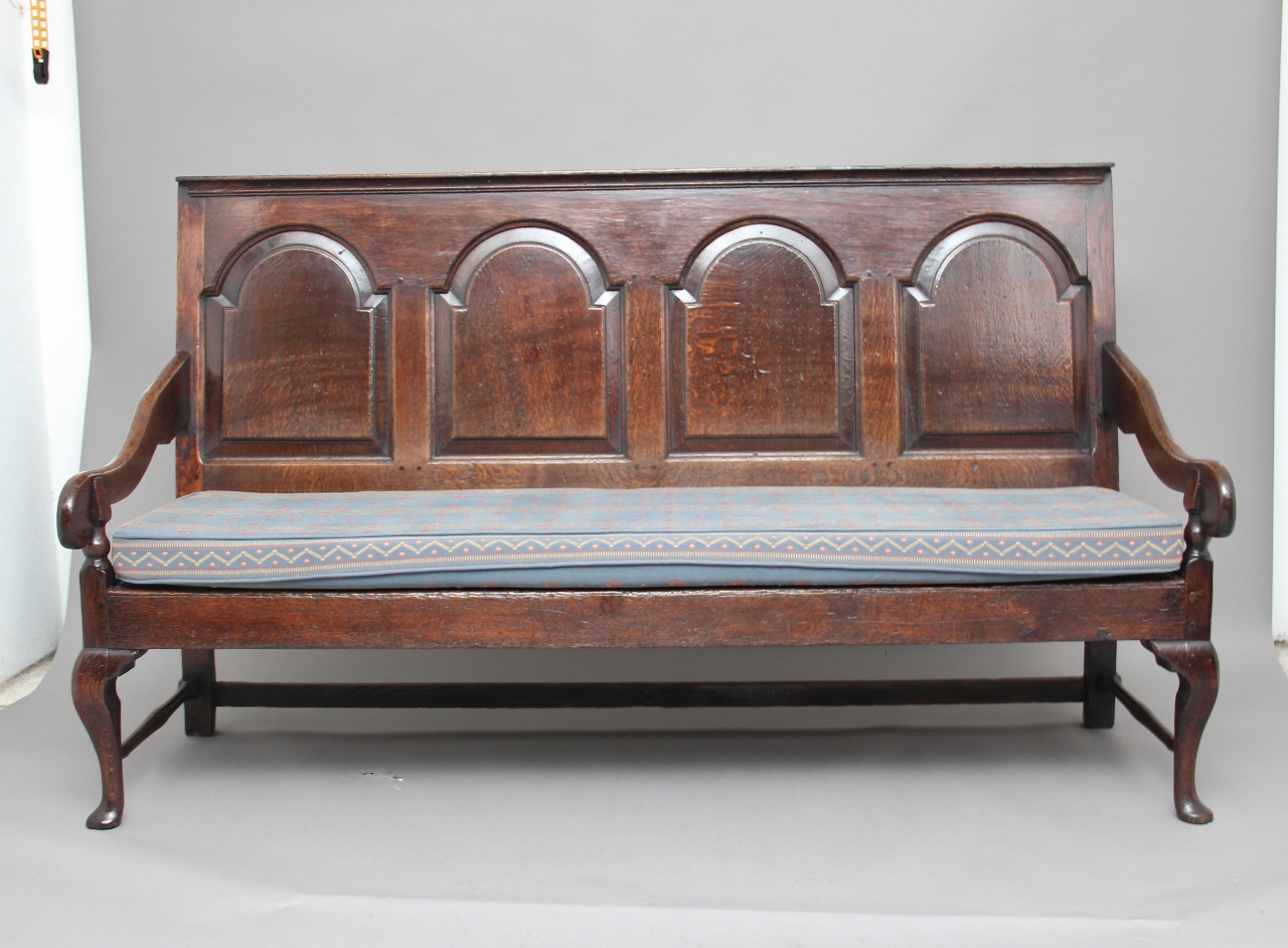 18th Century Oak Settle (1 of 1) 18th Century Oak Settle (1 of 1)