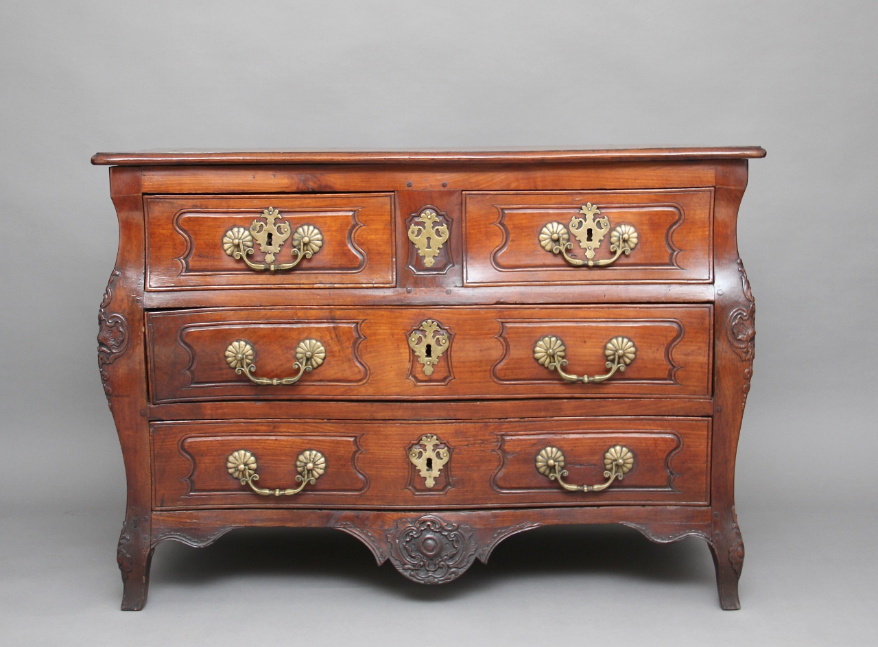 18th Century French Cherrywood Commode (1 of 1) 18th Century French Cherrywood Commode (1 of 1)