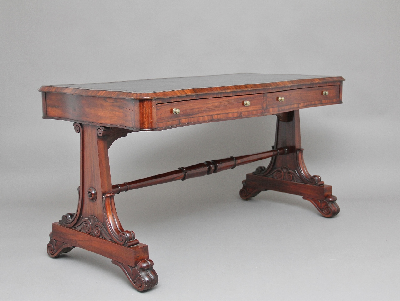 19th Century Rosewood Writing Table / Sofa Table (1 of 1) 19th Century Rosewood Writing Table / Sofa Table (1 of 1)