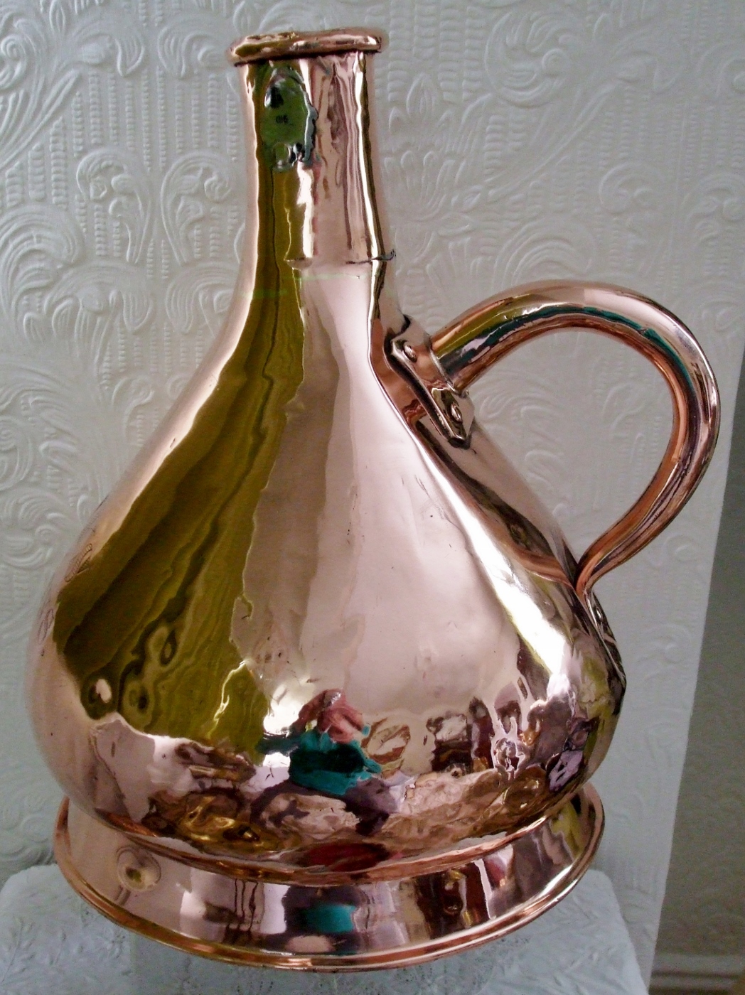 Antique English Georgian Copper Two Gallon Measure (1 of 1)