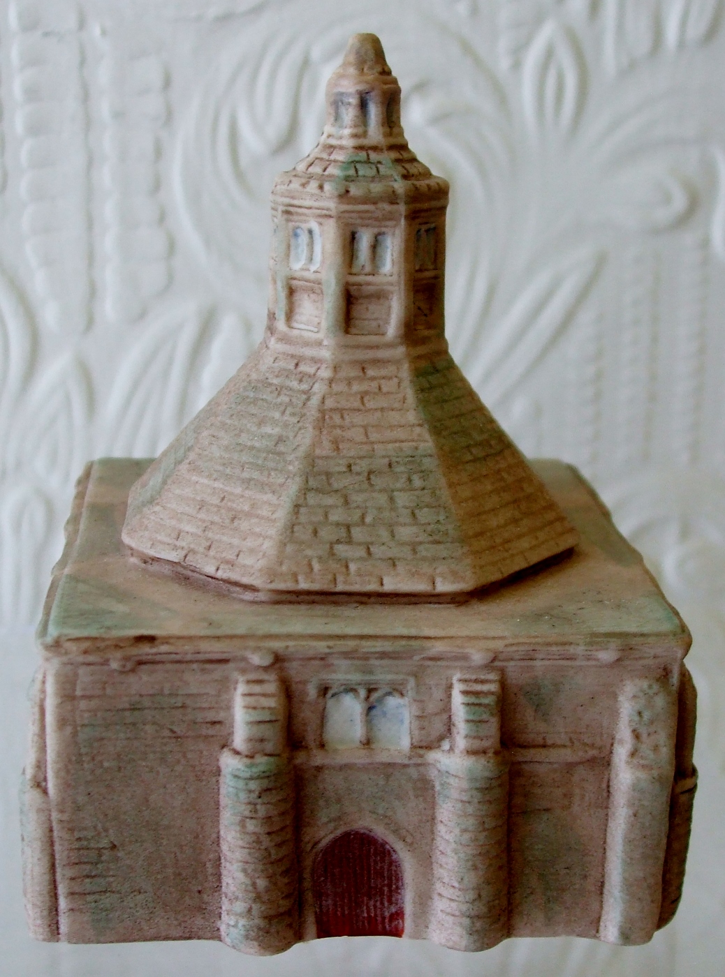 W.H. Goss ~ Glastonbury Abbey - the Abbot's Kitchen ~ A.C.C. No. 420 (1 of 1)