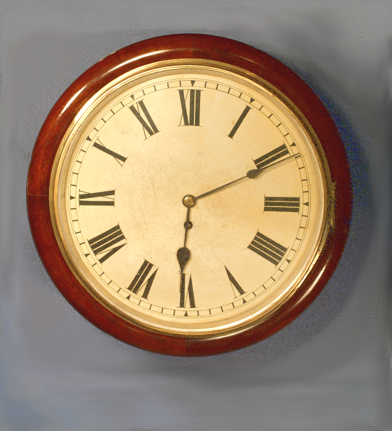 Drop Dial Clock (c.1870) (1 of 1)