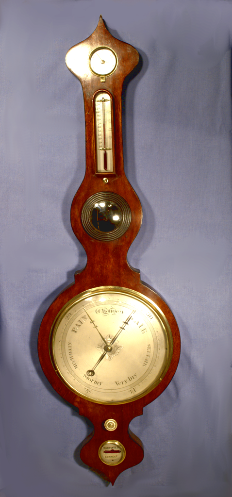 Victorian Onion Top Mercury Barometer c.1880 (1 of 1)