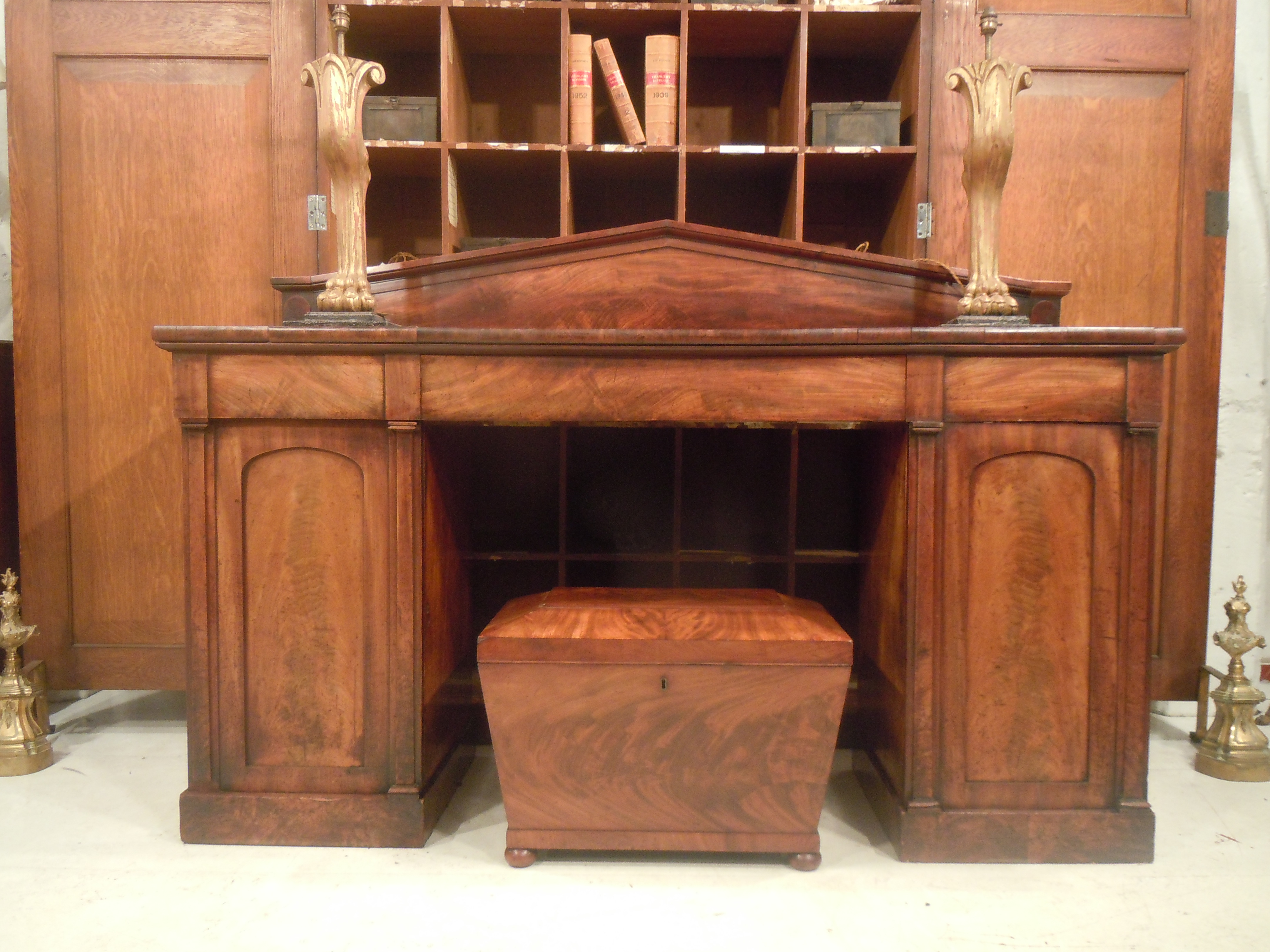 Regency Pedestal Sideboard (1 of 1)