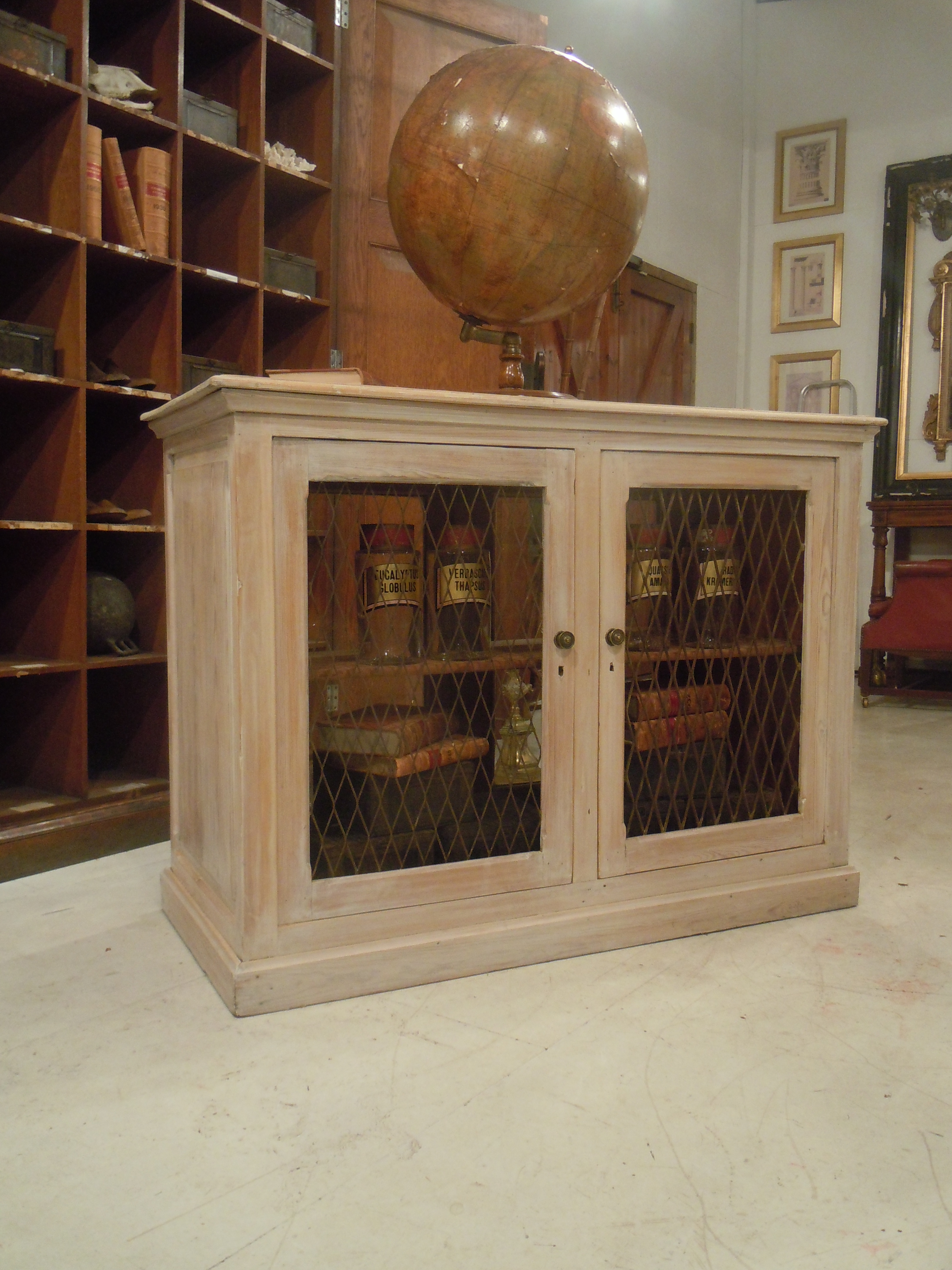 Late 19th Century Library Cabinet (1 of 1)