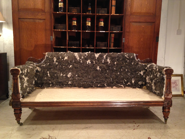 An 1830's Rosewood Sofa (1 of 1)