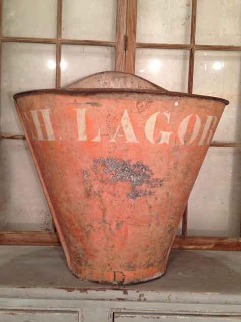 Painted Wine Grape Carrier, France (1 of 1)