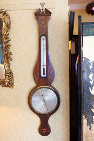 Georgian Inlaid Barometer (1 of 1)