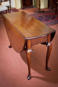 18th Century Mahogany Pad Foot Table (1 of 1)