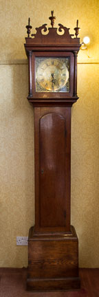 18th Century Oak Long Case Clock (1 of 1)