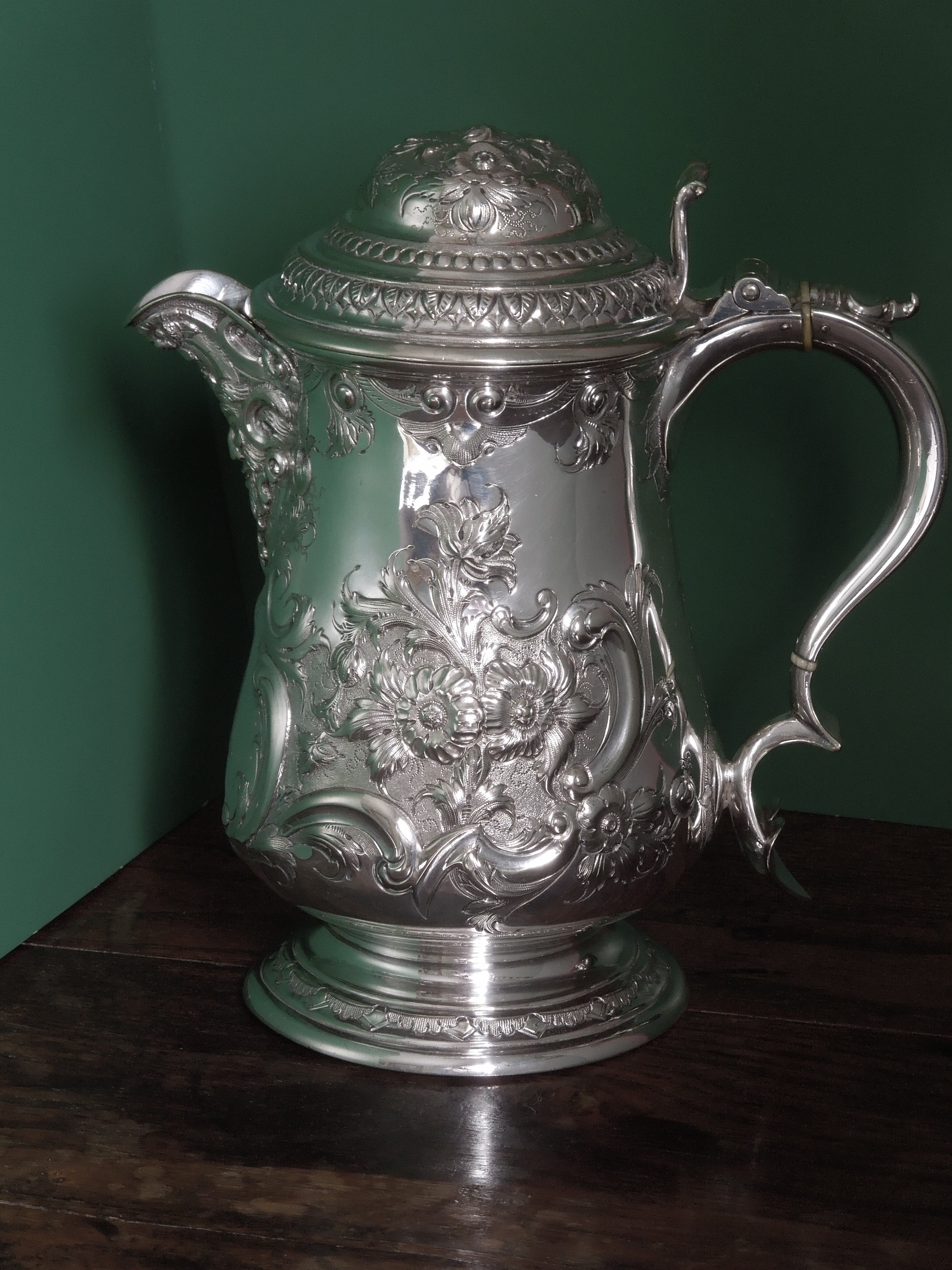 Victorian Silver Plated Flagon (1 of 1)