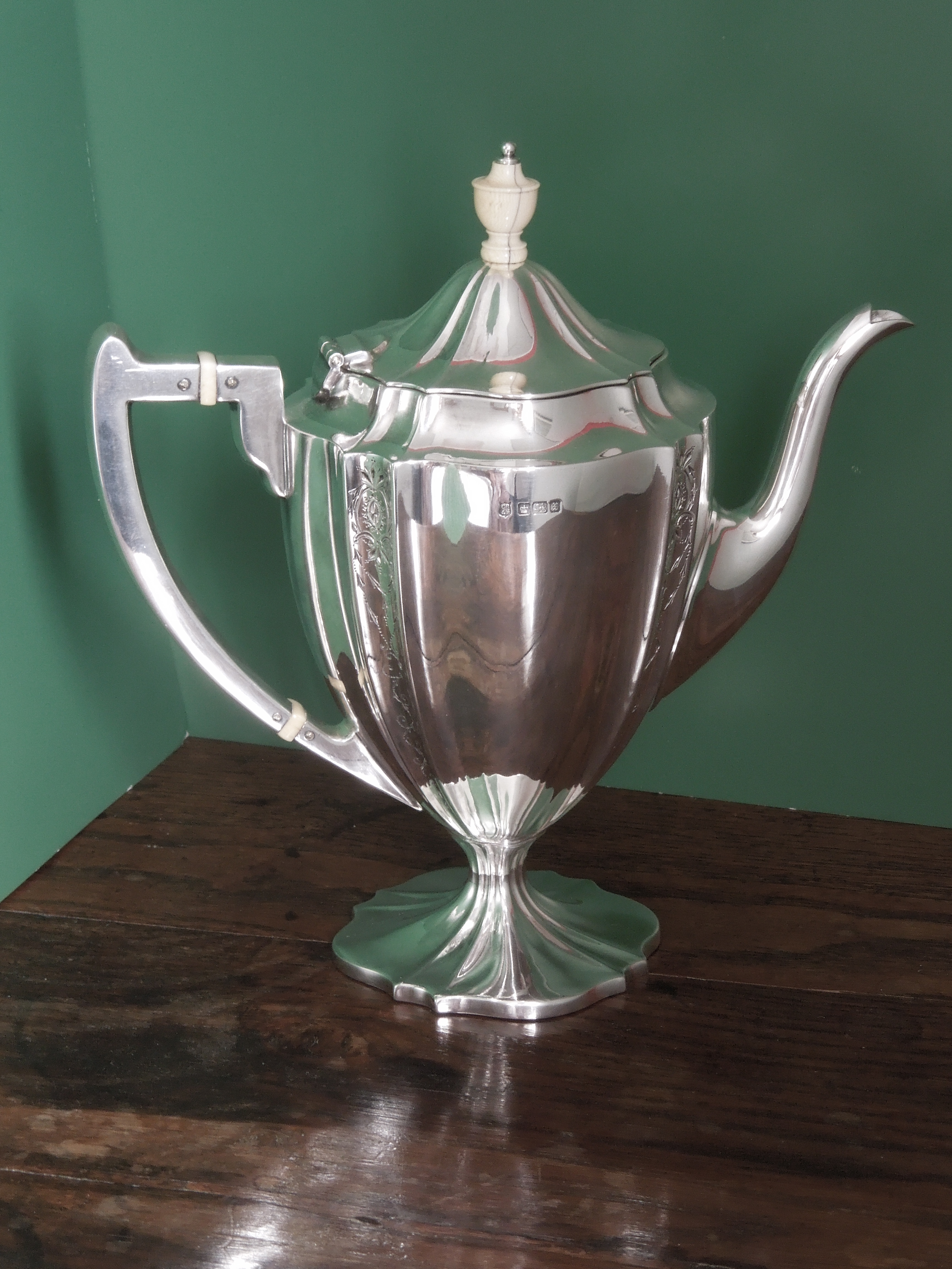 3 Piece Silver Coffee Service c.1915 (1 of 1) 3 Piece Silver Coffee Service c.1915 (1 of 1)