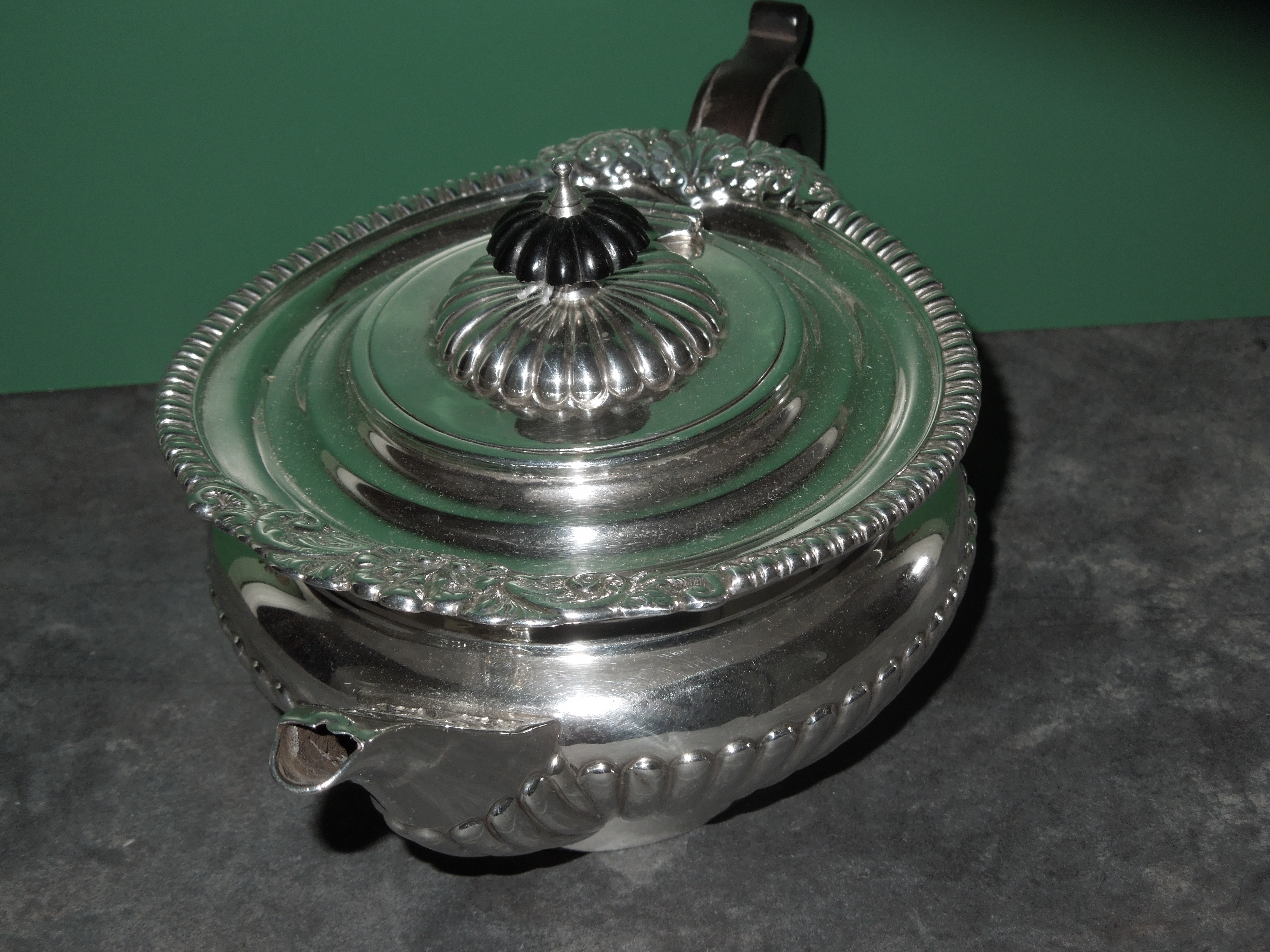 Silver Victorian Batchelors Teapot c.1895 (1 of 1) Silver Victorian Batchelors Teapot c.1895 (1 of 1)