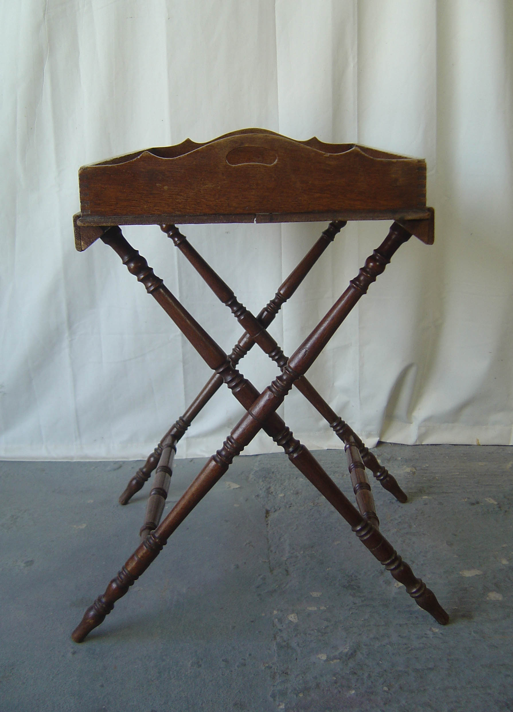 Victorian Oak Butlers Tray (1 of 1)