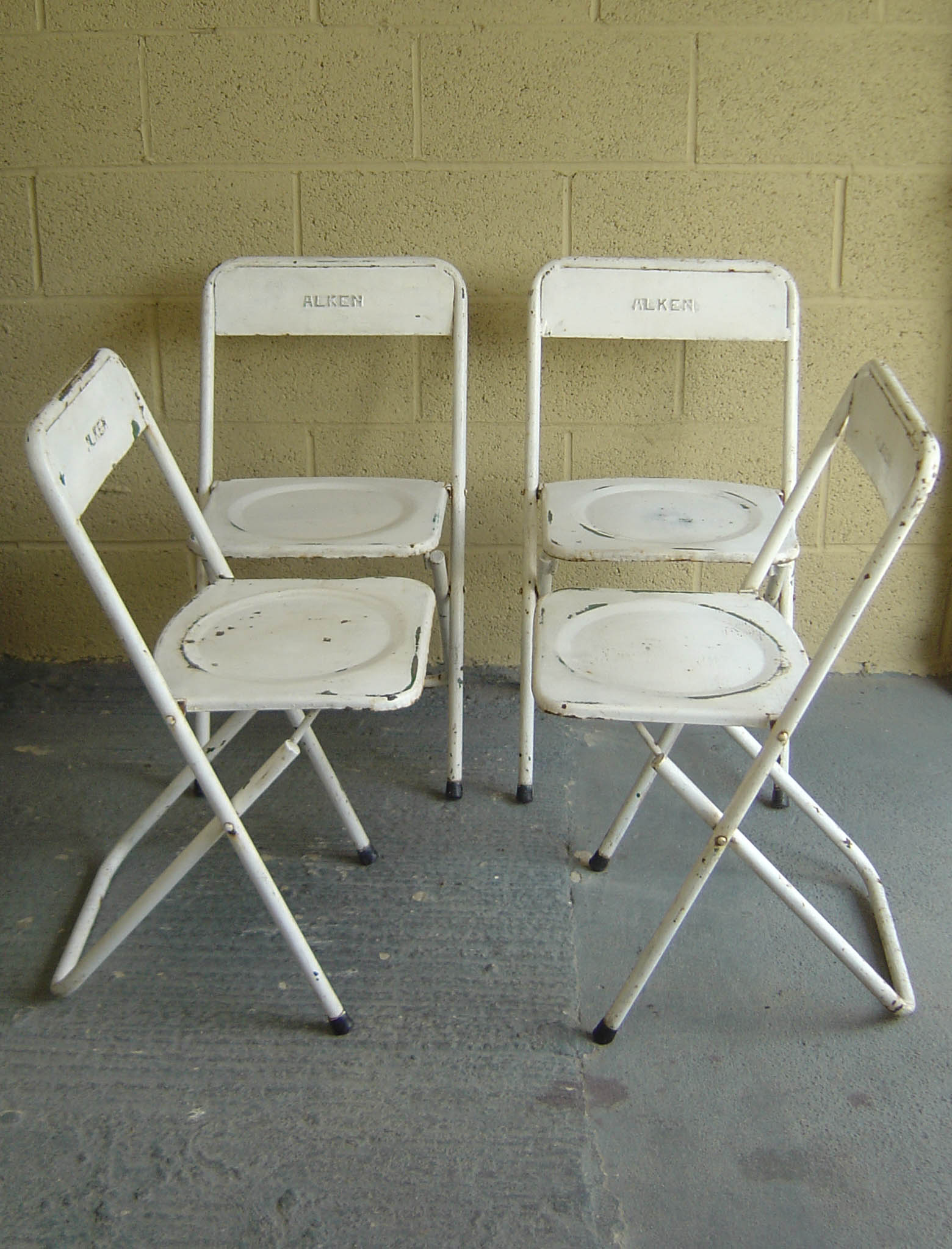 A Set of Four Vintage Cafe Chairs (1 of 5)