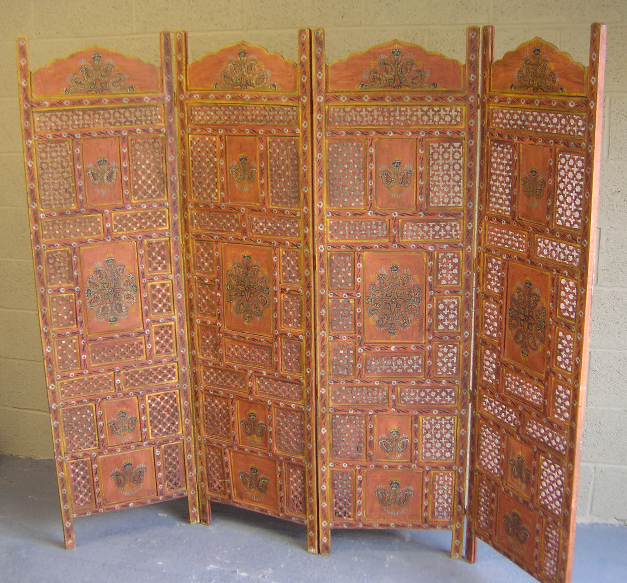 Indonesian Four Panel Screen (1 of 1)