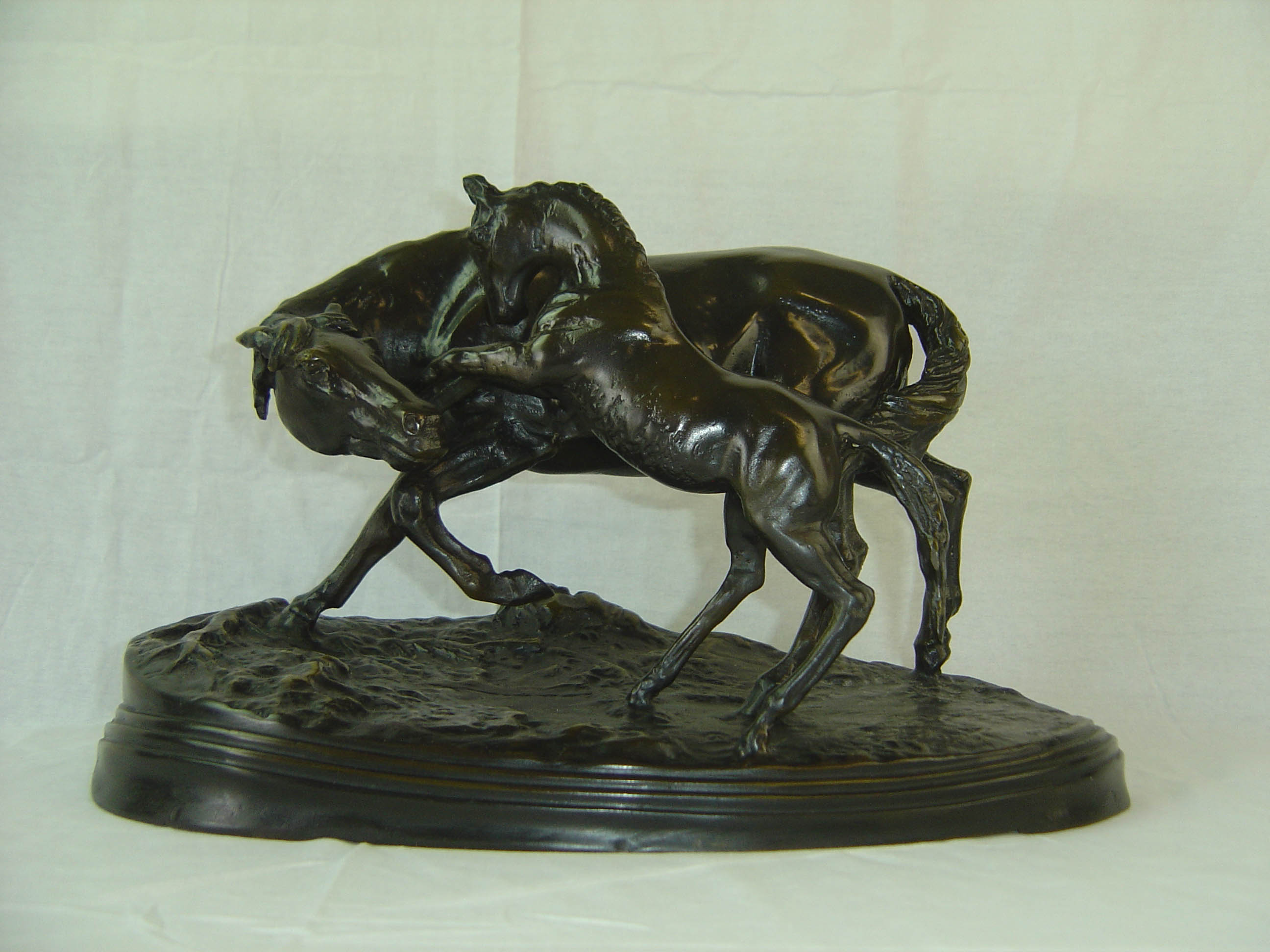 Horse & Pony Sculpture c.1920 (1 of 1)