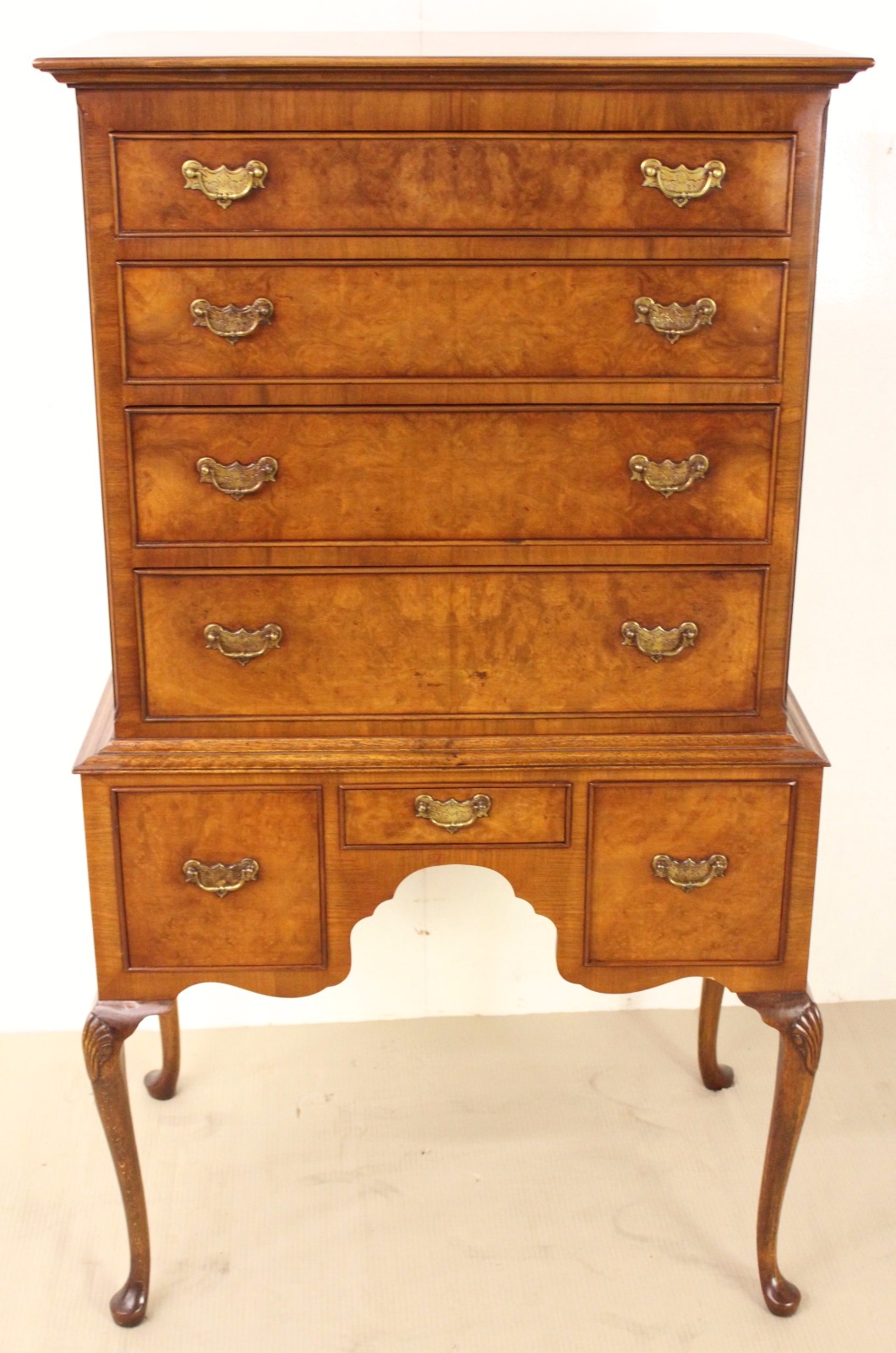 Burr Walnut Tallboy c.1930 (1 of 1) Burr Walnut Tallboy c.1930 (1 of 1)