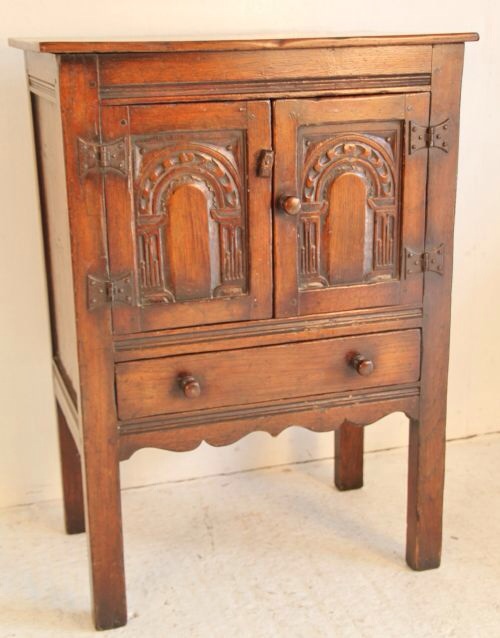 Ipswich Oak Cupboard c.1910 (1 of 1)