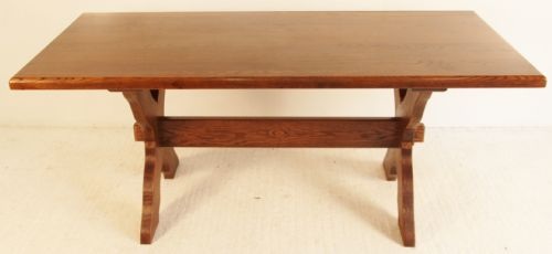 Oak Refectory Dining Table c.1900 (1 of 1)