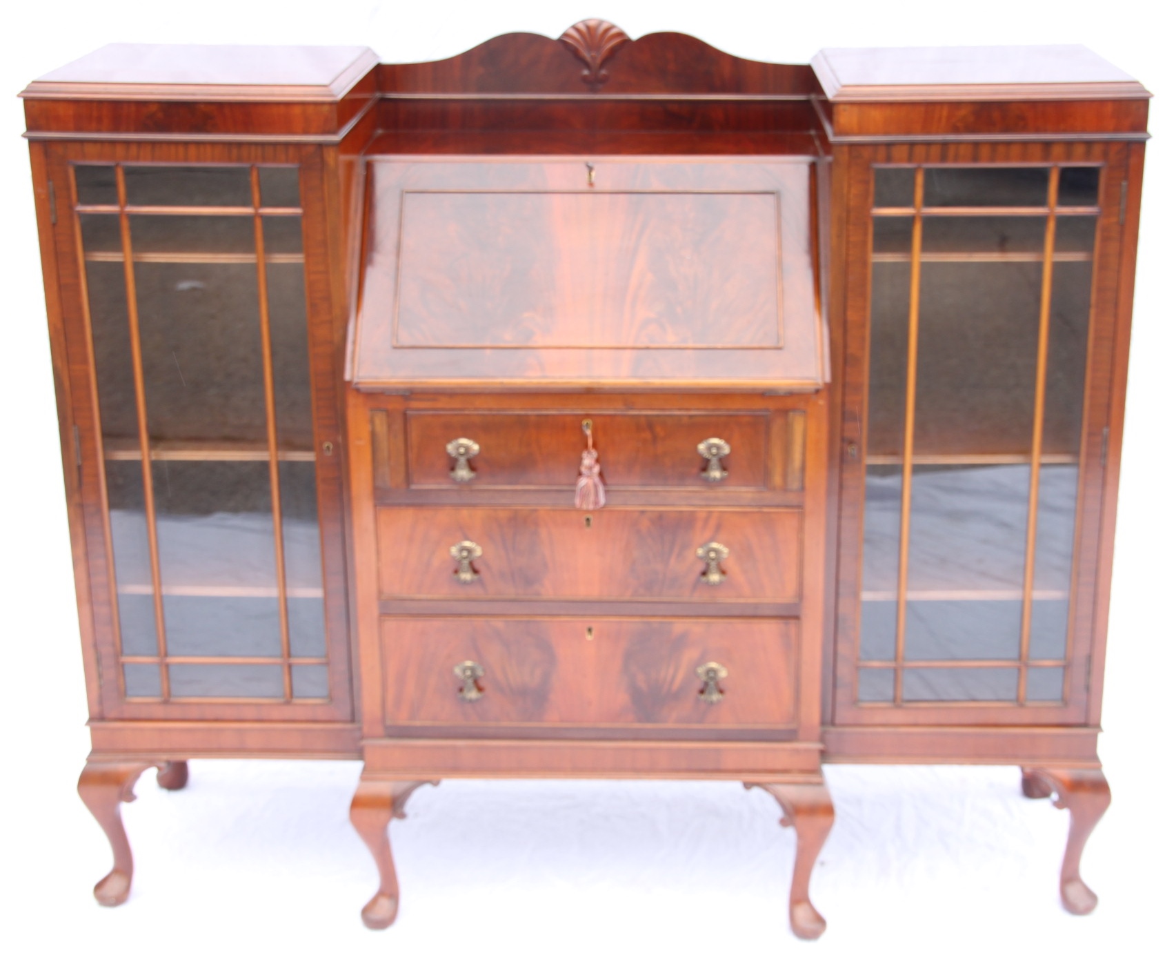 Mahogany Bureau Cabinet c.1905 (1 of 1)