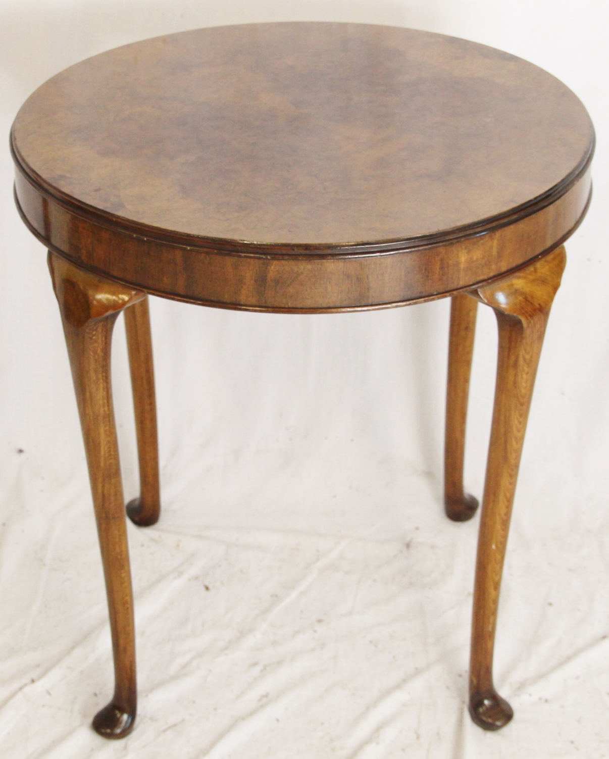 Burr Walnut Centre Table c.1910 (1 of 1)