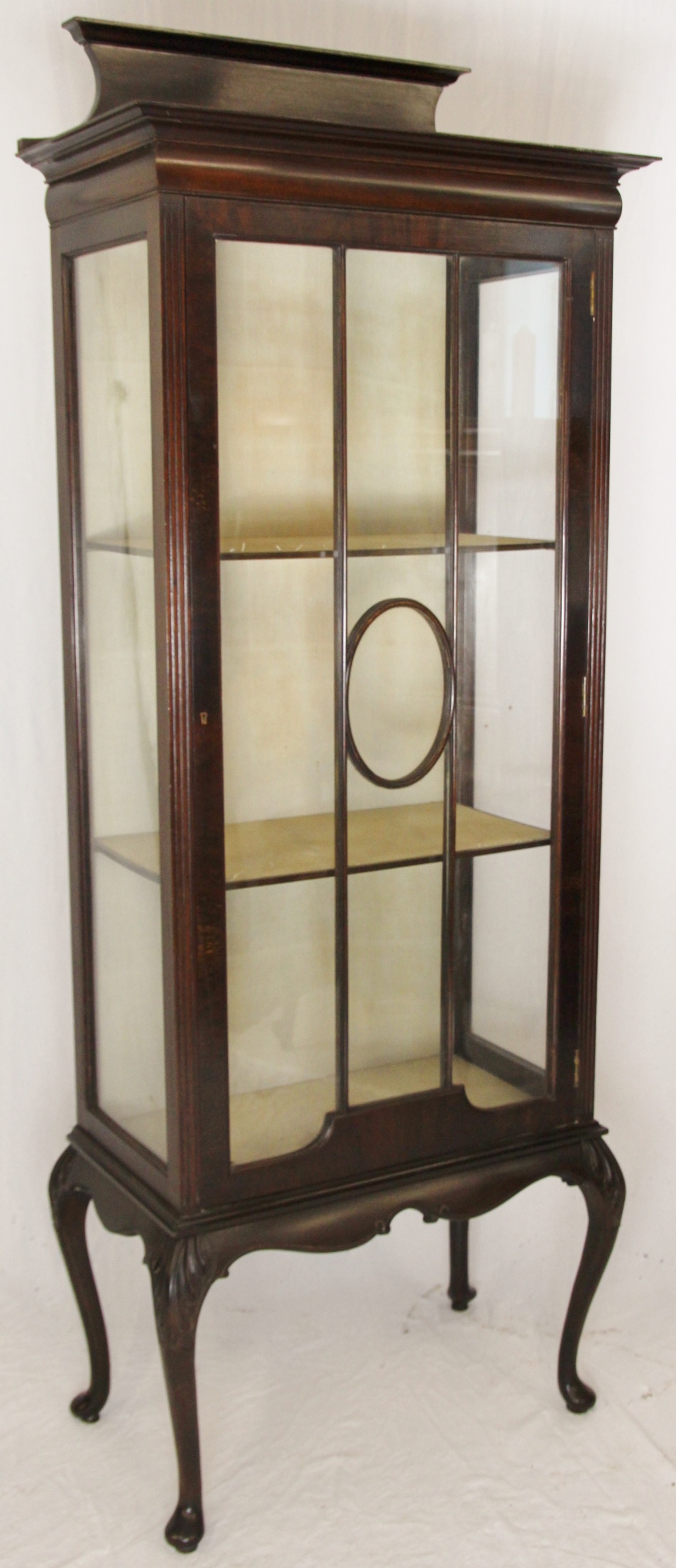 Mahogany China Cabinet c.1900 (1 of 1)