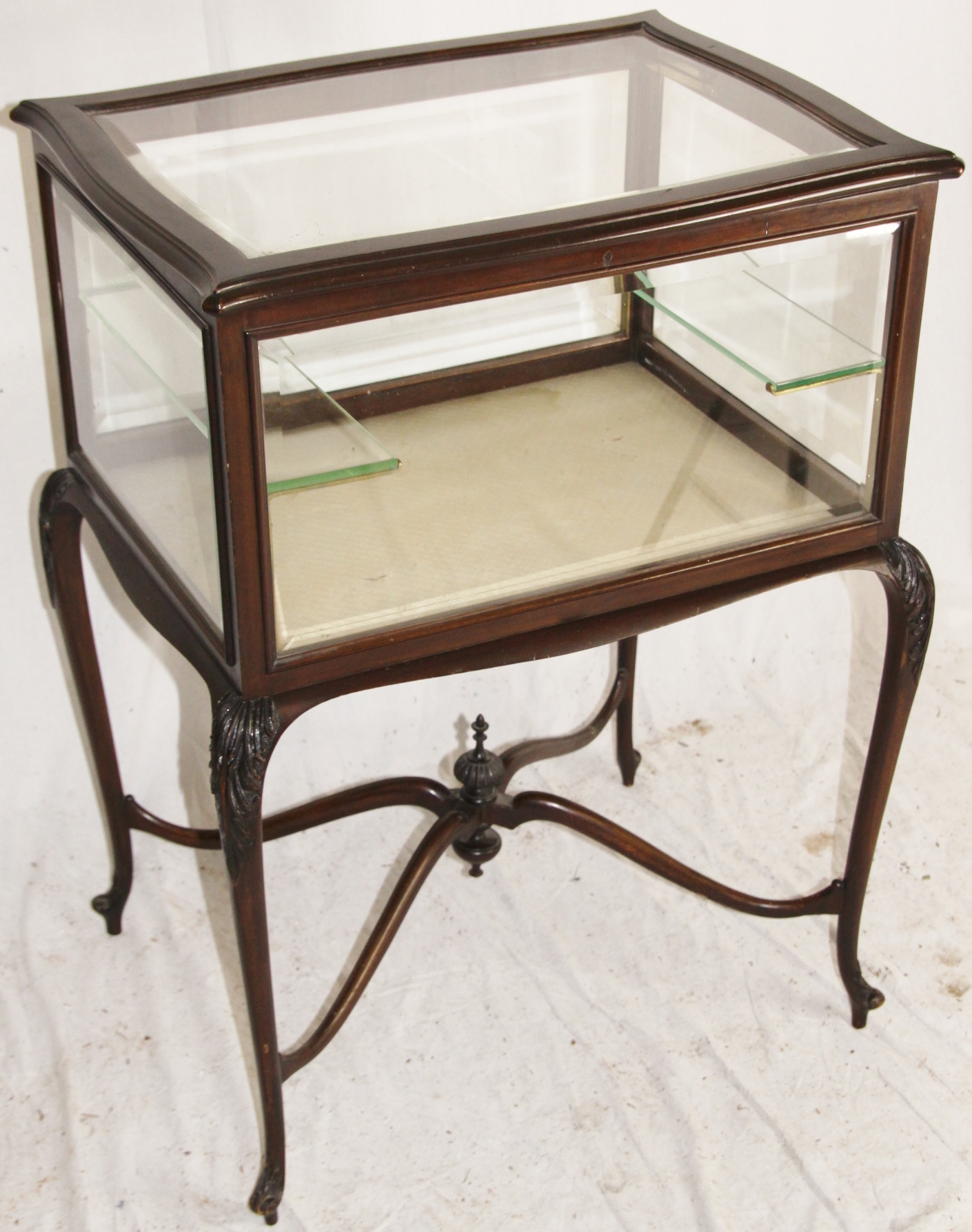 Mahogany Bijouterie Cabinet c.1900 (1 of 1)